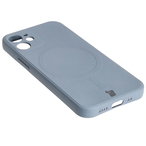 Kup Bizon Case Silikon MagSafe Sq Apple iPhone 12 Mini grau - BIZ3454 - {ean13} - Sklep Home Screen