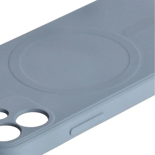 Kup Bizon Case Silikon MagSafe Sq Apple iPhone 12 Mini grau - BIZ3454 - {ean13} - Sklep Home Screen