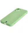 Kup Bizon Case Silikon MagSafe Sq Apple iPhone 12 Mini hellgrün - BIZ3455 - {ean13} - Sklep Home Screen
