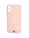 Kup Etui Bizon Case Silicone MagSafe Sq do Apple iPhone 12 Mini světle růžové - BIZ3456 - {ean13} - Sklep Home Screen