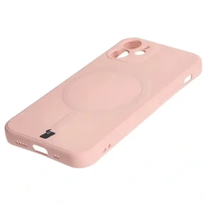 Kup Bizon Case Silikon MagSafe Sq Apple iPhone 12 Mini hellrosa - BIZ3456 - {ean13} - Sklep Home Screen