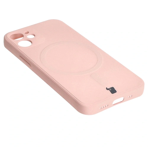 Kup Bizon Case Silicone MagSafe Sq Apple iPhone 12 Mini világos rózsaszín - BIZ3456 - {ean13} - Sklep Home Screen