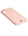 Kup Bizon Case Silikon MagSafe Sq Apple iPhone 12 Mini hellrosa - BIZ3456 - {ean13} - Sklep Home Screen