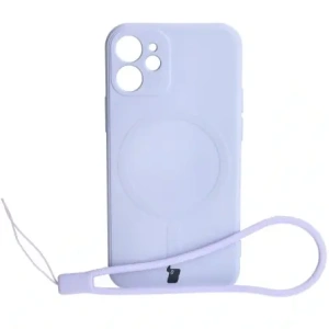 Kup Bizon Case Silikon MagSafe Sq Apple iPhone 12 Mini helllila - BIZ3457 - {ean13} - Sklep Home Screen