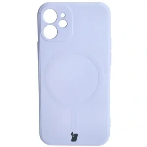 Kup Bizon Case Silikon MagSafe Sq Apple iPhone 12 Mini helllila - BIZ3457 - {ean13} - Sklep Home Screen