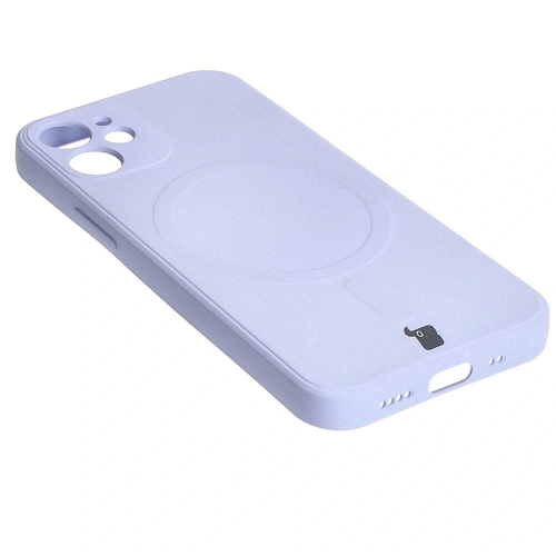 Kup Bizon Case Silicone MagSafe Sq Apple iPhone 12 Mini világos lila - BIZ3457 - {ean13} - Sklep Home Screen