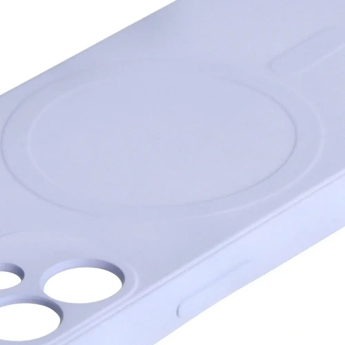 Kup Bizon Case Silicone MagSafe Sq Apple iPhone 12 Mini világos lila - BIZ3457 - {ean13} - Sklep Home Screen