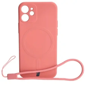 Kup Bizon Case Szilikon MagSafe Sq Apple iPhone 12 Mini piszkos rózsaszín - BIZ3458 - {ean13} - Sklep Home Screen