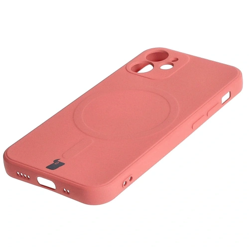 Kup Bizon Case Silikon MagSafe Sq Apple iPhone 12 Mini schmutziges Pink - BIZ3458 - {ean13} - Sklep Home Screen