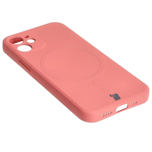 Kup Bizon Case Silikon MagSafe Sq Apple iPhone 12 Mini schmutziges Pink - BIZ3458 - {ean13} - Sklep Home Screen