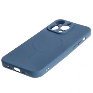 Kup Bizon Case Silicone Magnetic Apple iPhone 15 Pro Max albastru marin - BIZ3460 - {ean13} - Sklep Home Screen