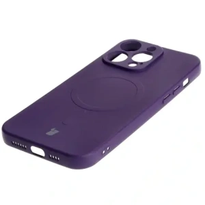 Kup Etui silikonowe z pierścieniem magnetycznym Bizon Case Silicone Magnetic do Apple iPhone 15 Pro Max śliwkowe - BIZ3462 - {ean13} - Sklep Home Screen