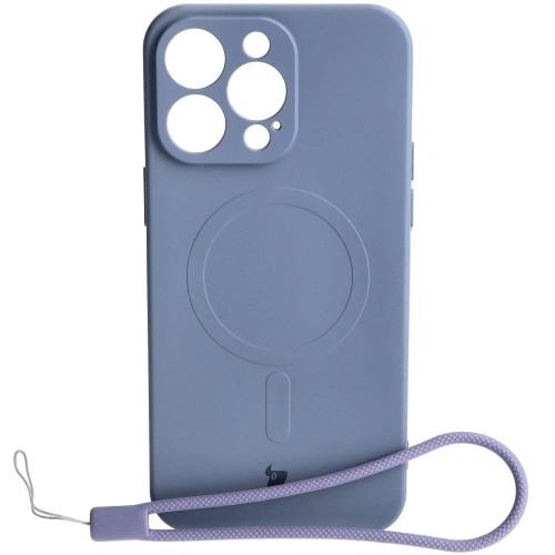 Kup Etui silikonové s magnetickým kroužkem Bizon Case Silicone Magnetic pro Apple iPhone 15 Pro Max šedé - BIZ3463 - {ean13} - Sklep Home Screen