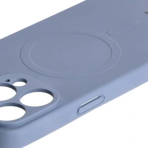 Buy Bizon Case Silicone Magnetic Apple iPhone 15 Pro Max grey - BIZ3463 - {ean13} - Home Screen Store Europe