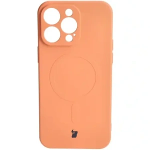 Kup Etui silikonowe z pierścieniem magnetycznym Bizon Case Silicone Magnetic do Apple iPhone 15 Pro Max marchewkowe - BIZ3465 - {ean13} - Sklep Home Screen