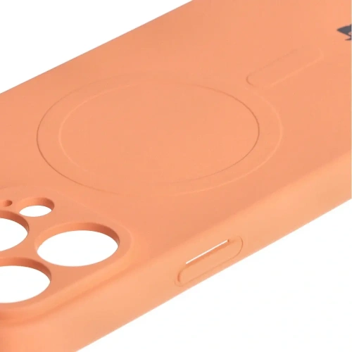 Kup Bizon Case Silicone Magnetic Apple iPhone 15 Pro Max morcov - BIZ3465 - {ean13} - Sklep Home Screen
