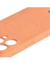 Kup Etui silikonové s magnetickým kroužkem Bizon Case Silicone Magnetic pro Apple iPhone 15 Pro Max mrkvové - BIZ3465 - {ean13} - Sklep Home Screen