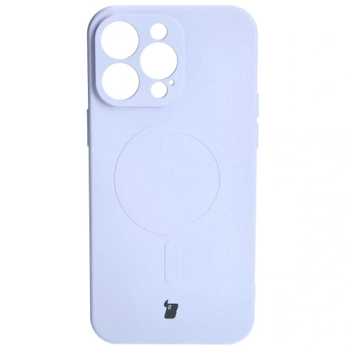 Kup Bizon Case Silicone Magnetic Apple iPhone 15 Pro Max violet deschis - BIZ3466 - {ean13} - Sklep Home Screen