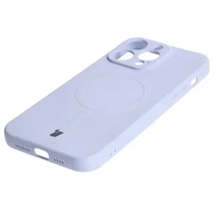 Kup Etui silikonowe z pierścieniem magnetycznym Bizon Case Silicone Magnetic do Apple iPhone 15 Pro Max jasnofioletowe - BIZ3466 - {ean13} - Sklep Home Screen