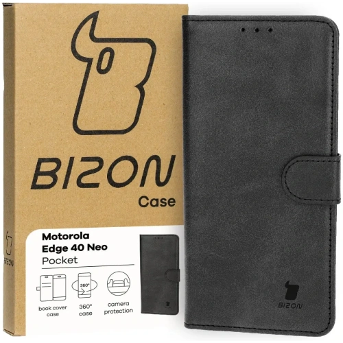 Kup Pouzdro s klopou Bizon Case Pocket pro Motorola Edge 40 Neo černé - BIZ3468 - {ean13} - Sklep Home Screen
