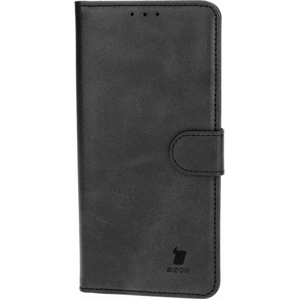 Etui z klapką Bizon Case Pocket do Motorola Edge 40 Neo czarne