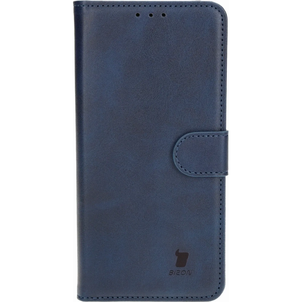 Etui z klapką Bizon Case Pocket do Motorola Edge 40 Neo granatowe