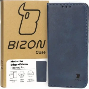 Kup Pouzdro s klopou Bizon Case Pocket Pro pro Motorola Edge 40 Neo modré - BIZ3471 - {ean13} - Sklep Home Screen