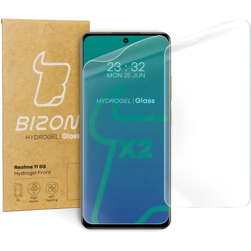 Kup Folia hydrożelowa na ekran Bizon Glass Hydrogel Front do Realme 11 5G [2 PACK] - BIZ3475 - {ean13} - Sklep Home Screen