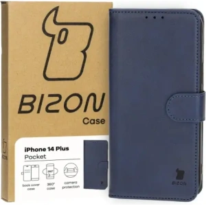 Kup Etui z klapką Bizon Case Pocket do Apple iPhone 14 Plus granatowe - BIZ3476 - {ean13} - Sklep Home Screen