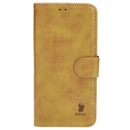 Kup Etui z klapką Bizon Case Pocket do Apple iPhone 14 Pro brązowe - BIZ3478 - {ean13} - Sklep Home Screen