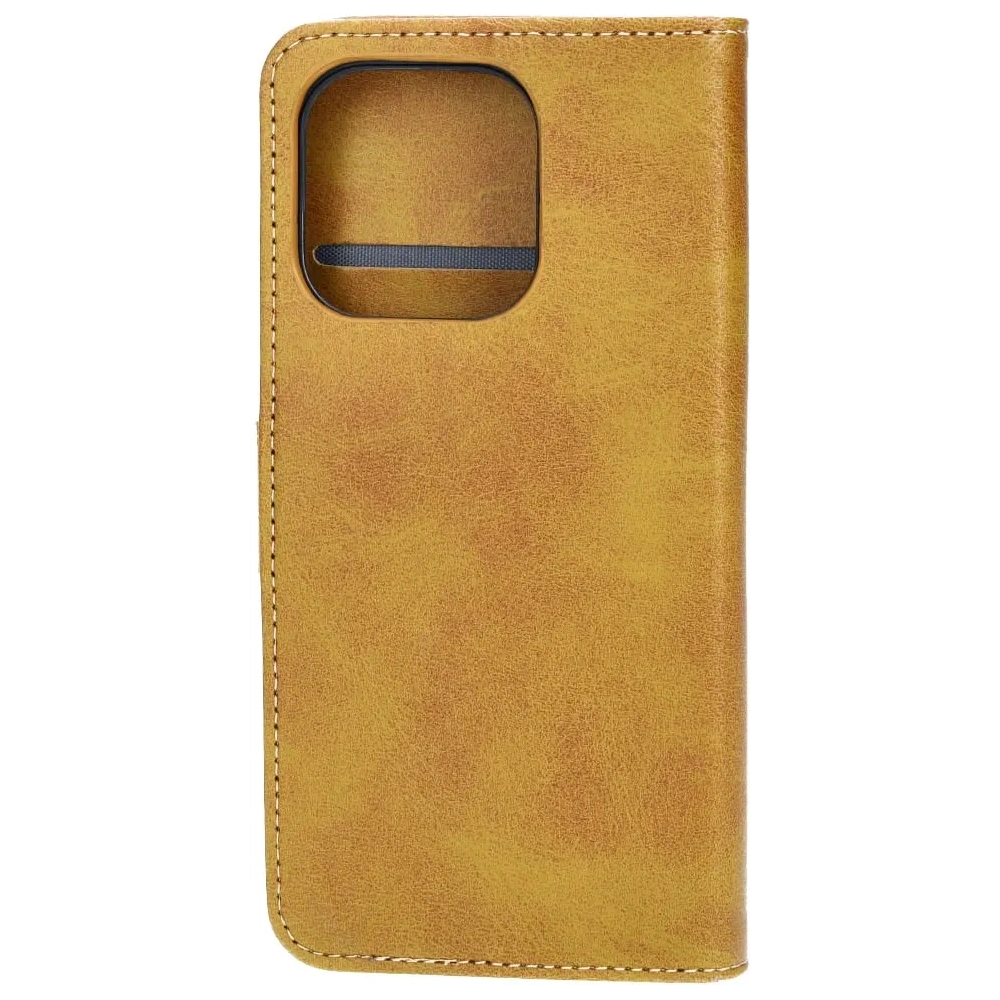 Etui z klapką Bizon Case Pocket do Apple iPhone 14 Pro brązowe