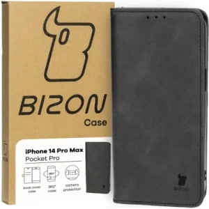 Kup Etui z klapką Bizon Case Pocket Pro do Apple iPhone 14 Pro Max černé - BIZ3480 - {ean13} - Sklep Home Screen