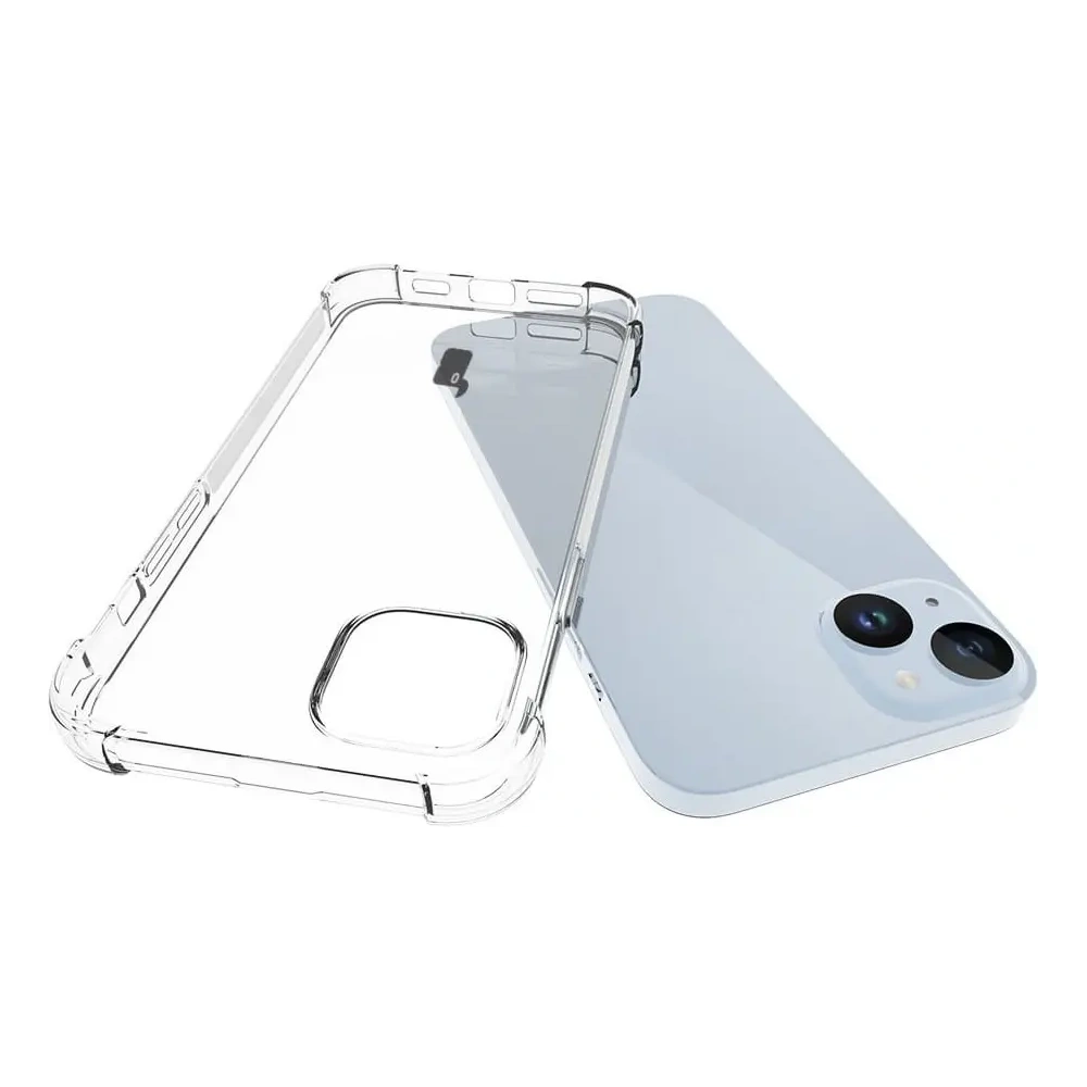 Etui Bizon Case Clear Pack do Apple iPhone 15 Plus przezroczyste