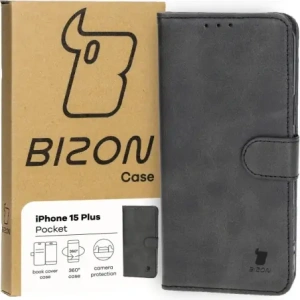Kup Bizon Case Pocket Apple iPhone 15 Plus fekete - BIZ3484 - {ean13} - Sklep Home Screen