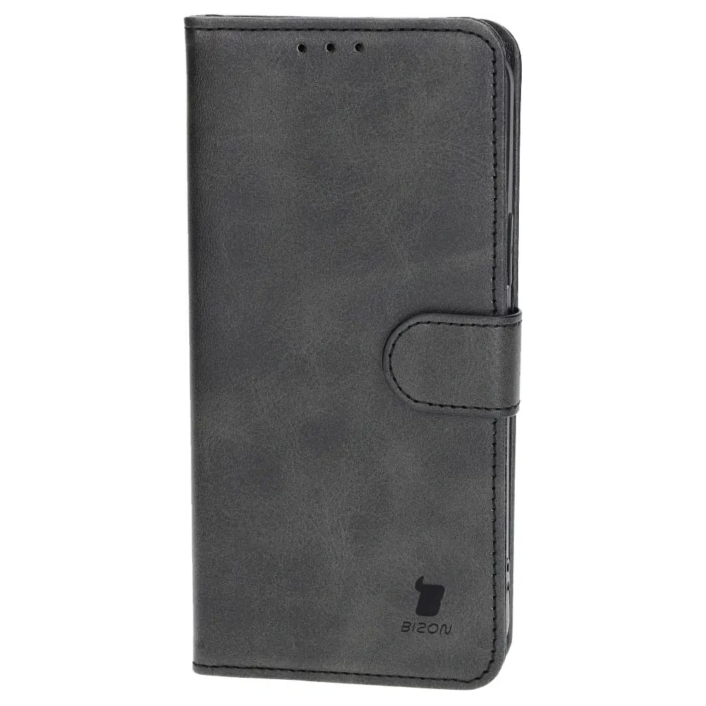 Etui z klapką Bizon Case Pocket do Apple iPhone 15 Plus czarne