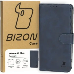 Kup Bizon Case Pocket Apple iPhone 15 Plus sötétkék - BIZ3486 - {ean13} - Sklep Home Screen