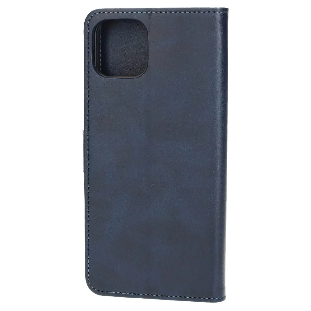 Etui z klapką Bizon Case Pocket do Apple iPhone 15 Plus granatowe