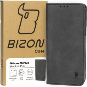 Kup Etui z klapką Bizon Case Pocket Pro do Apple iPhone 15 Plus černé - BIZ3487 - {ean13} - Sklep Home Screen