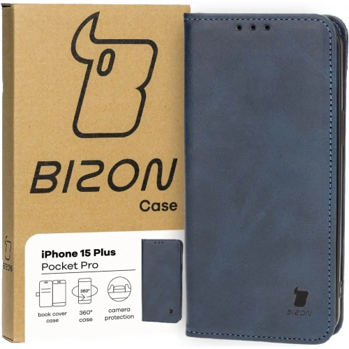 Kup Bizon Case Pocket Pro Apple iPhone 15 Plus sötétkék - BIZ3489 - {ean13} - Sklep Home Screen