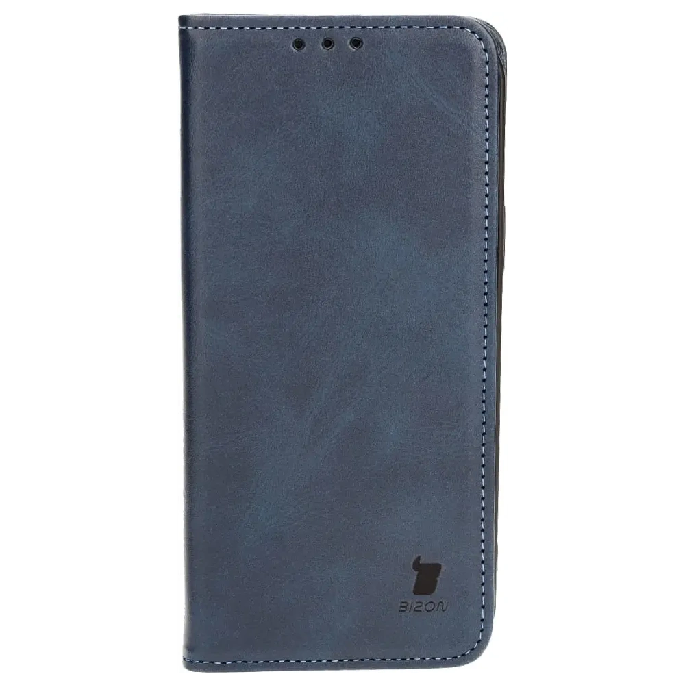 Etui z klapką Bizon Case Pocket Pro do Apple iPhone 15 Plus granatowe