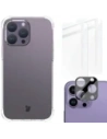 Etui Bizon Case Clear Pack do Apple iPhone 15 Pro Max průhledné