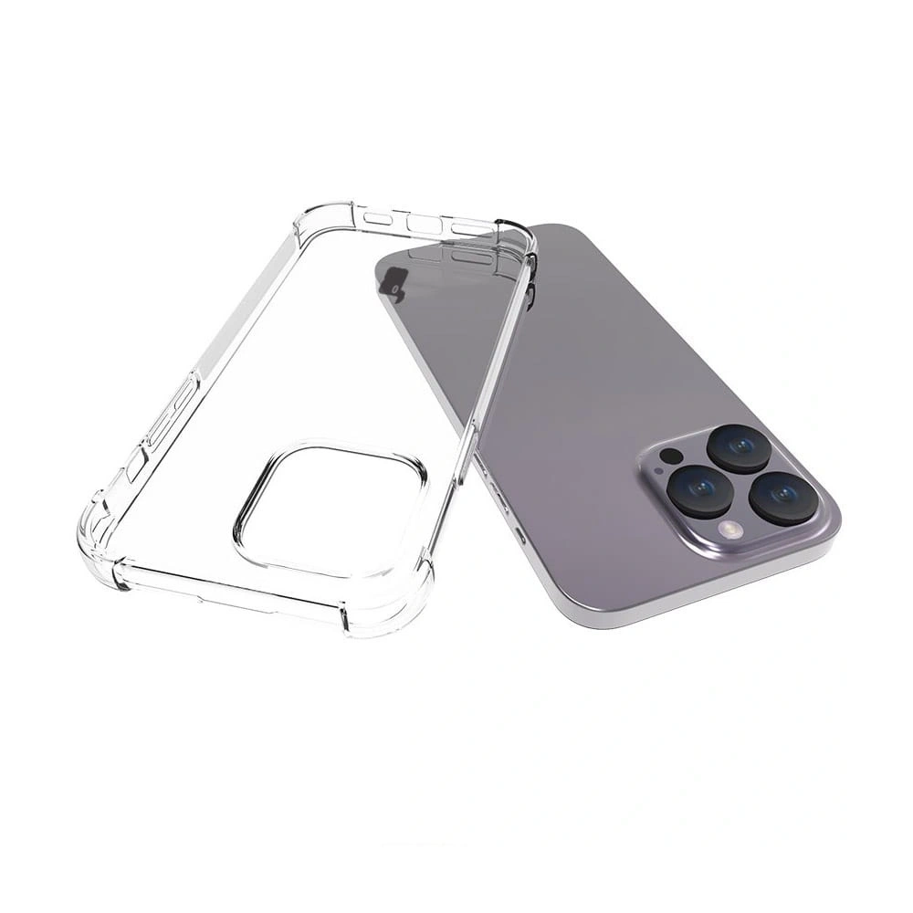 Etui Bizon Case Clear Pack do Apple iPhone 15 Pro Max przezroczyste