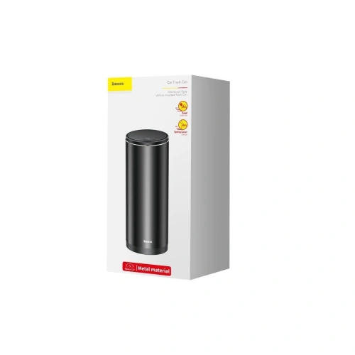 Buy Baseus Gentleman Style Vehicle-mounted Trash Can Black - BSU1412BLK - {ean13} - Home Screen Store Europe