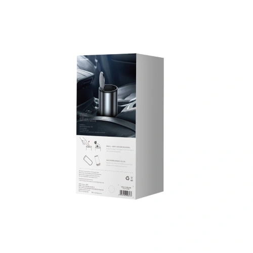 Buy Baseus Gentleman Style Vehicle-mounted Trash Can Black - BSU1412BLK - {ean13} - Home Screen Store Europe