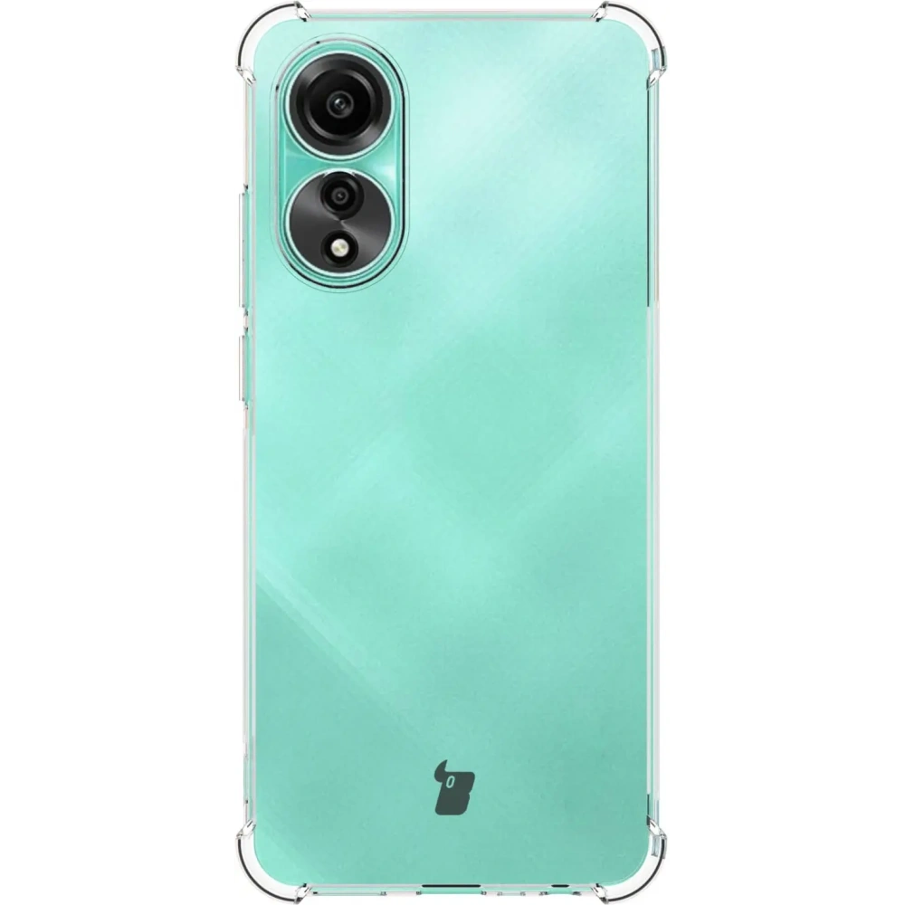 Etui Bizon Case Clear Pack do Oppo A78 4G przezroczyste