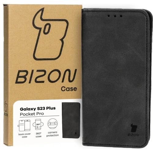 Kup Bizon Case Pocket Pro Samsung Galaxy S23 Plus fekete - BIZ3496 - {ean13} - Sklep Home Screen