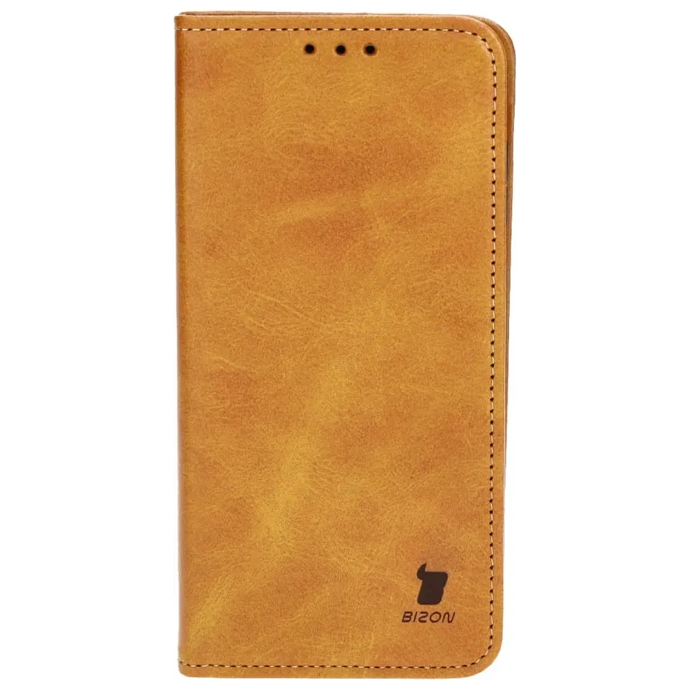 Etui z klapką Bizon Case Pocket Pro do Samsung Galaxy S23 Plus brązowe