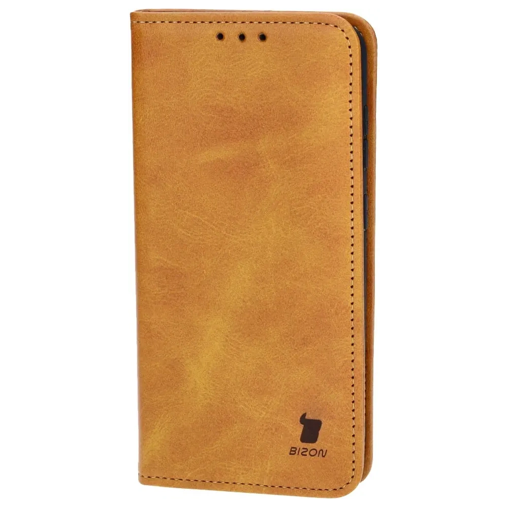 Etui z klapką Bizon Case Pocket Pro do Samsung Galaxy S23 Plus brązowe
