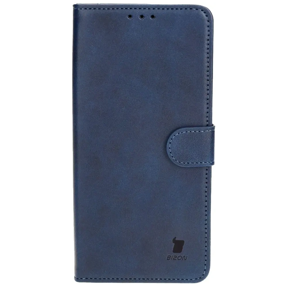 Etui z klapką Bizon Case Pocket do Samsung Galaxy S23 Ultra granatowe