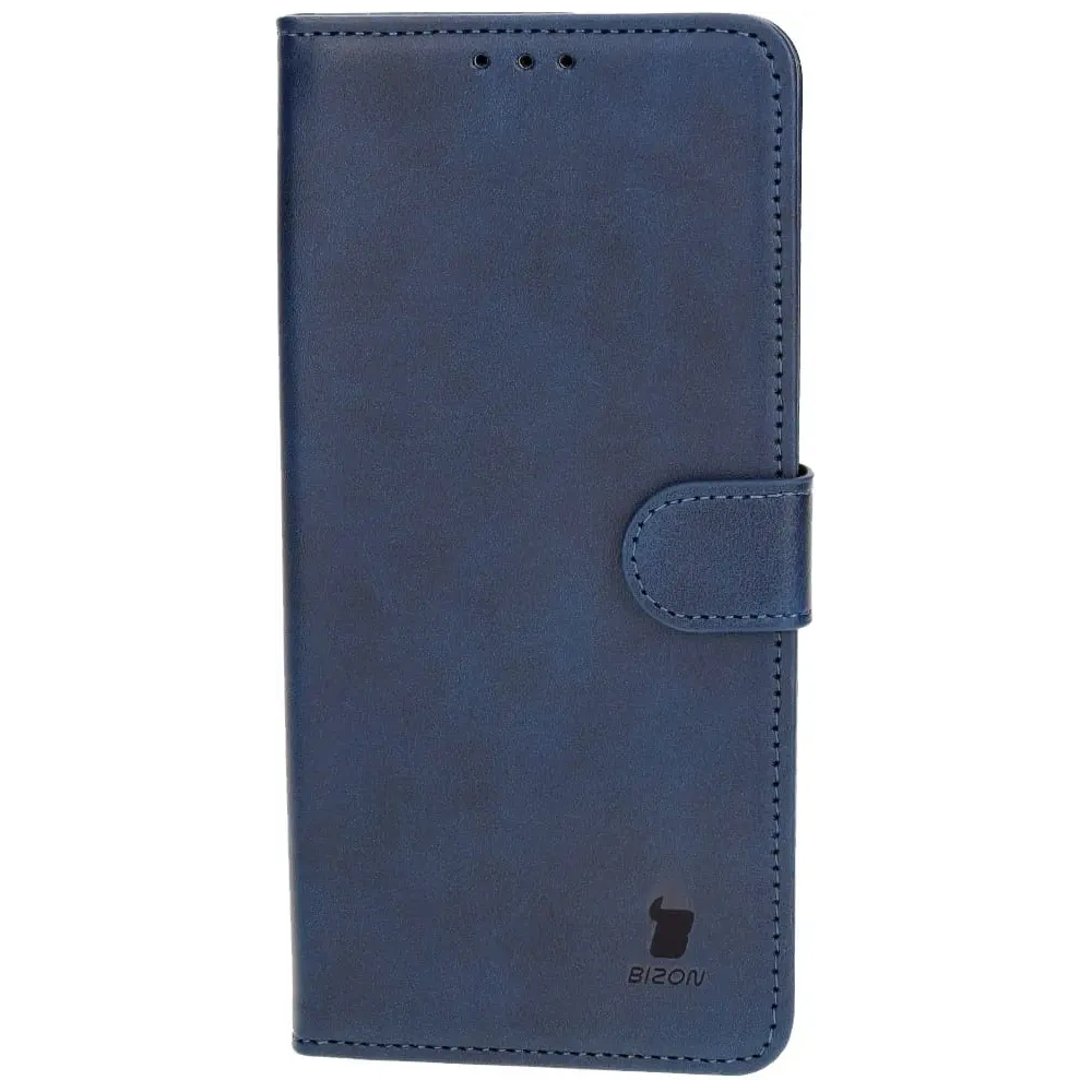 Etui z klapką Bizon Case Pocket do Samsung Galaxy S23 Ultra granatowe